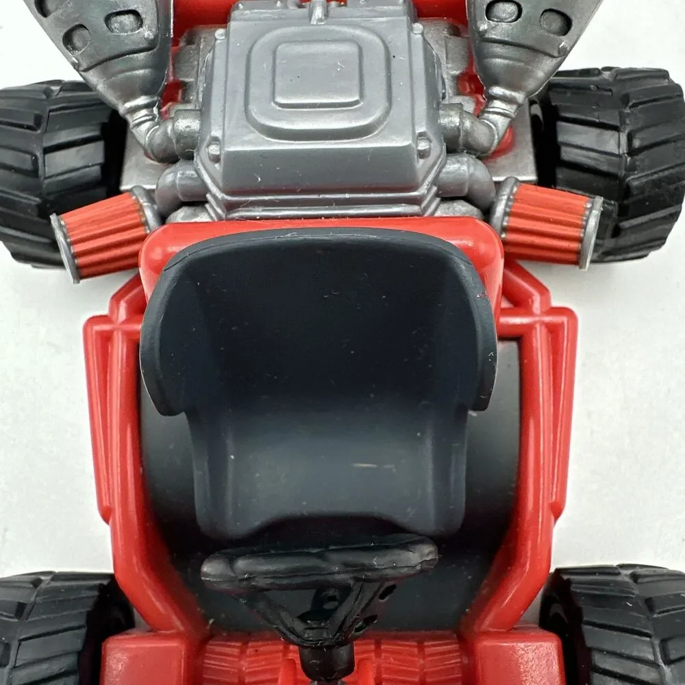 Nintendo Super Mario Bros Pull Back Toy Racer Kart Jakks Red/Black